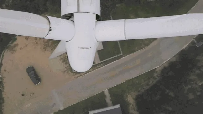 俯拍风机（感受下雾）