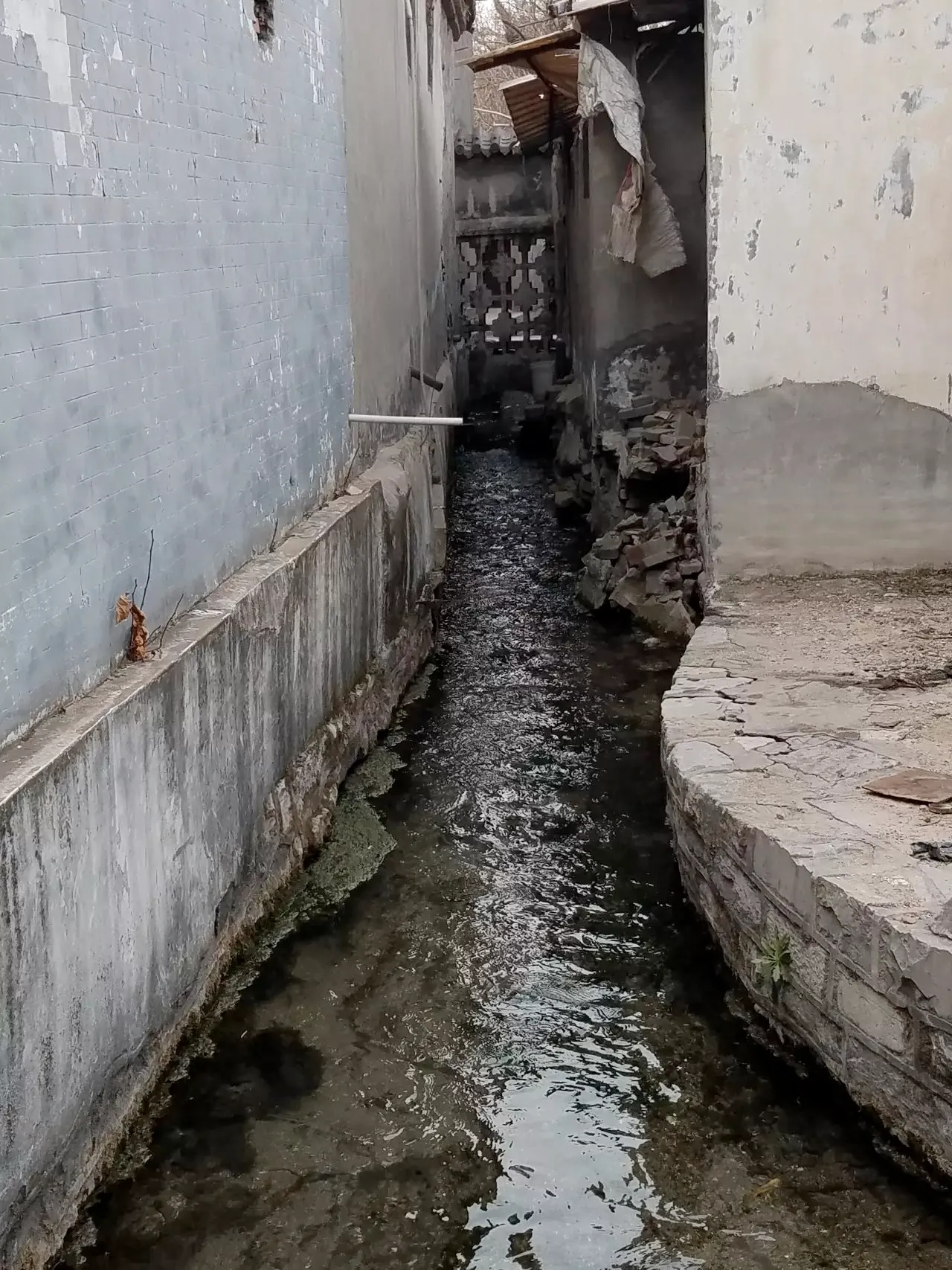 曲水亭街一隅